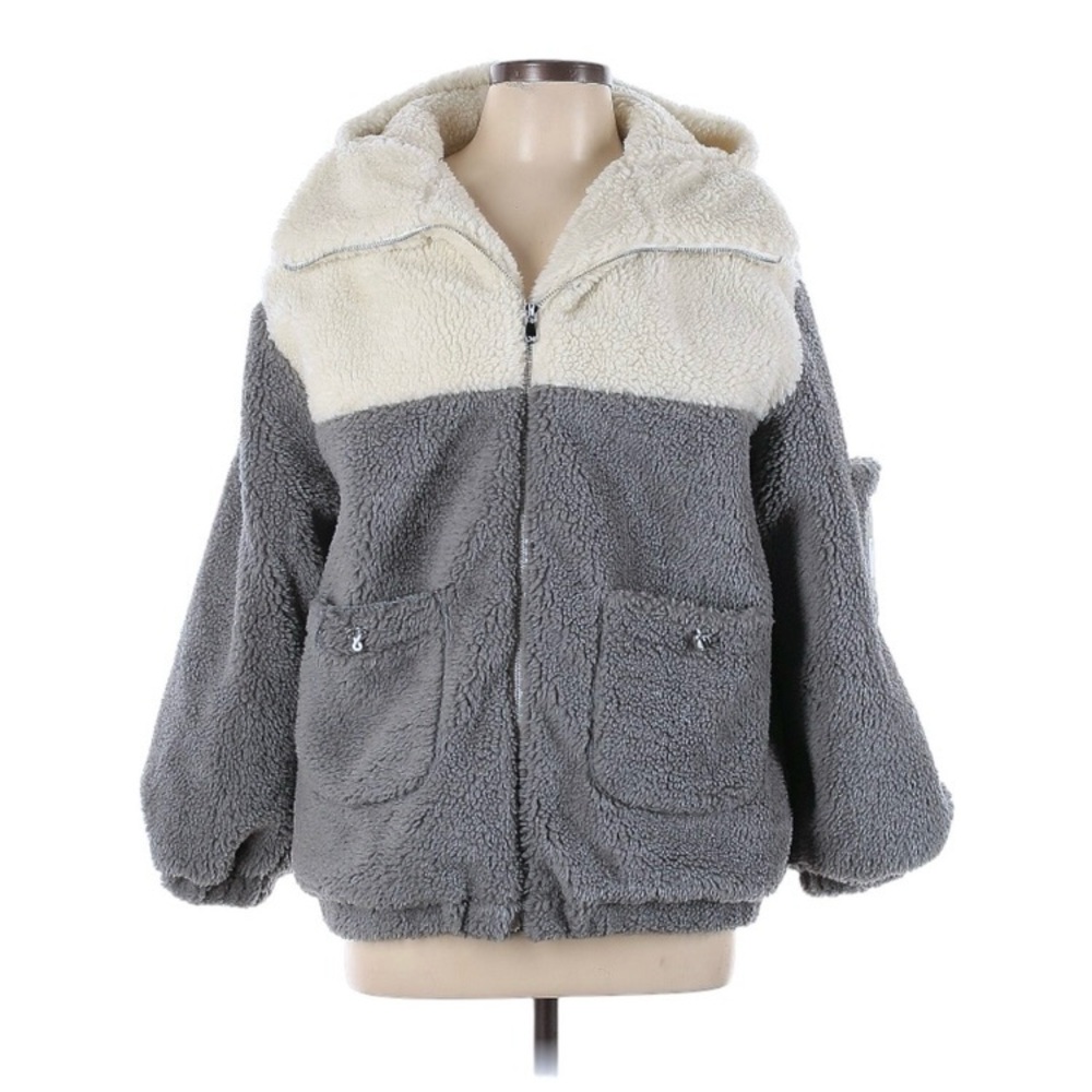 K studio Bear ears fleece jacket size 8